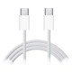 Apple USB 2.0 Cable USB-C male - USB-C male Λευκό 1m (MUF72ZM/A)